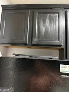 a close view of door