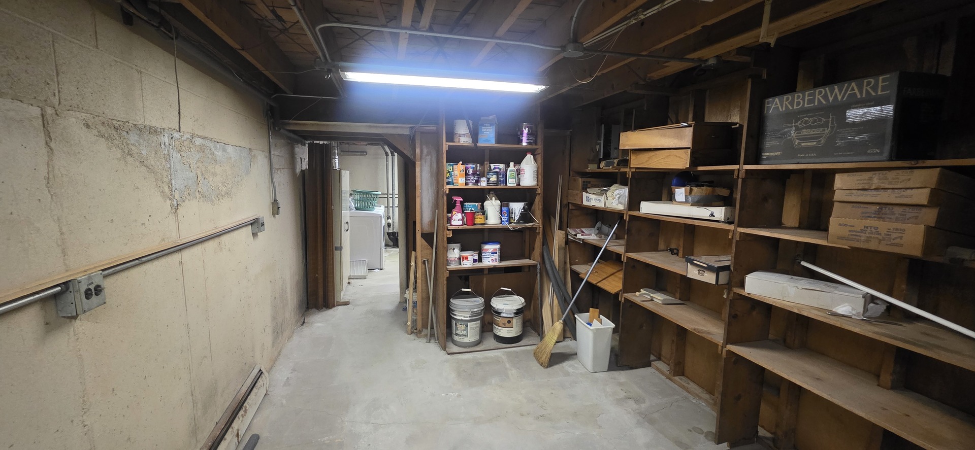 523 8th Street Chicago Heights, IL 60411 - Photo 17 of 31 a view of store room with cabinet
