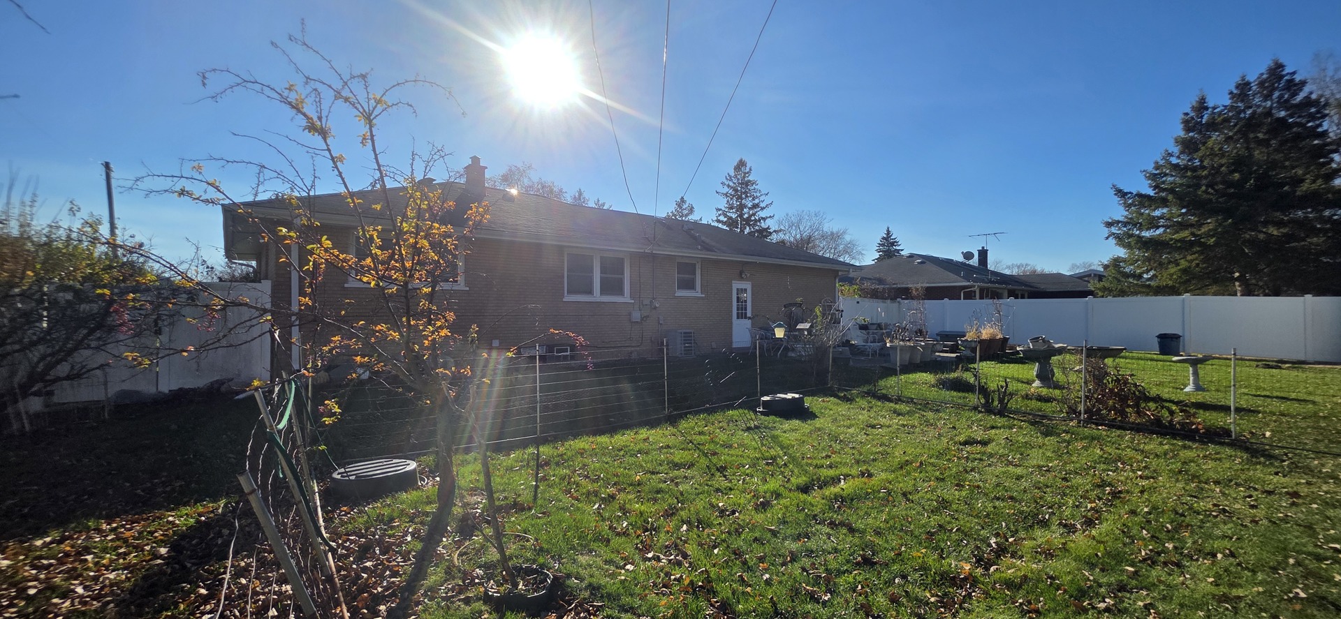 523 8th Street Chicago Heights, IL 60411 - Photo 28 of 31 a backyard of a house with lots of green space