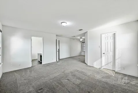 a view of empty room