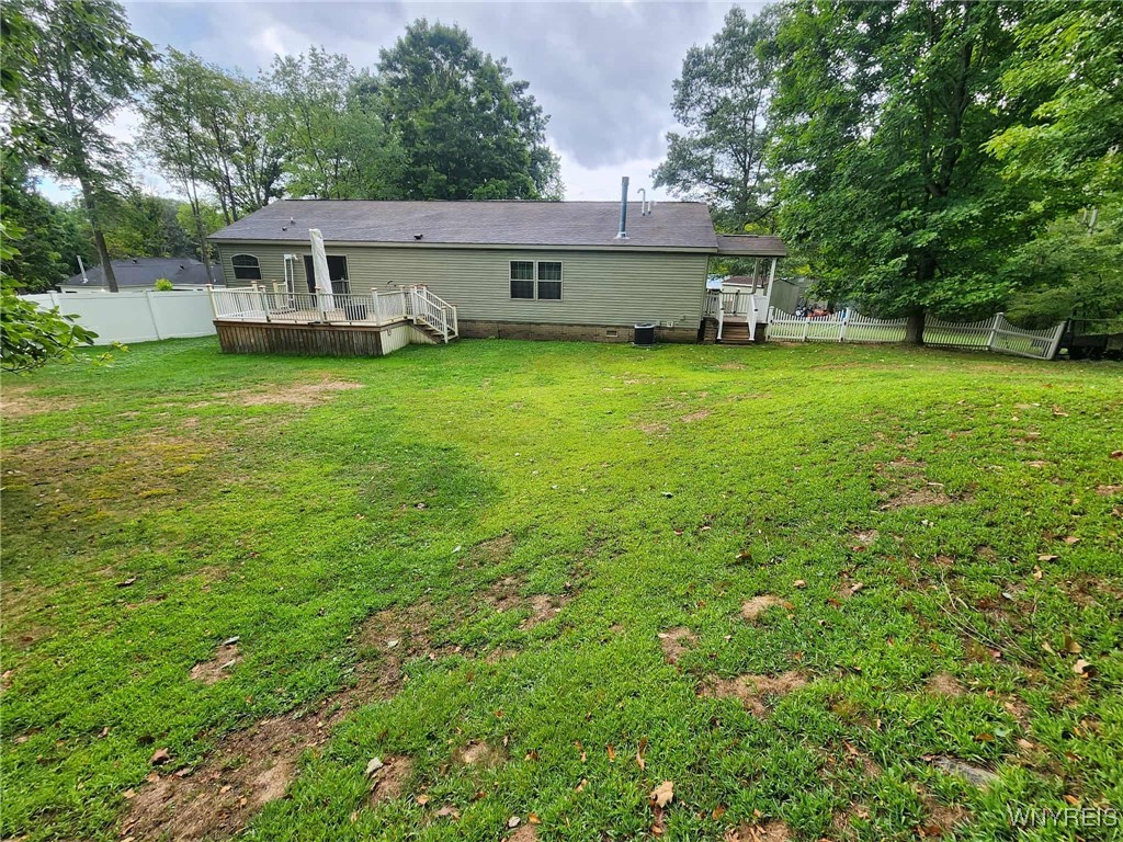 1774 Happy Hollow Road Portville, NY 14760 - Photo 30 of 48 Fenced-In Yard - Double-wide