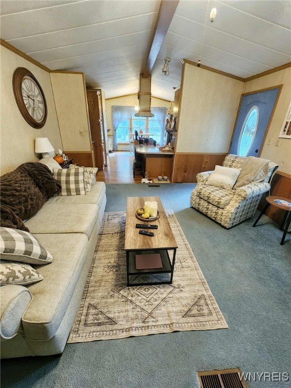 1774 Happy Hollow Road Portville, NY 14760 - Photo 40 of 48 Living Room - Single-wide