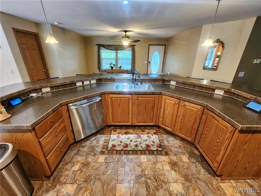 1774 Happy Hollow Road Portville, NY 14760 - Photo 5 of 48 Kitchen - Double-wide