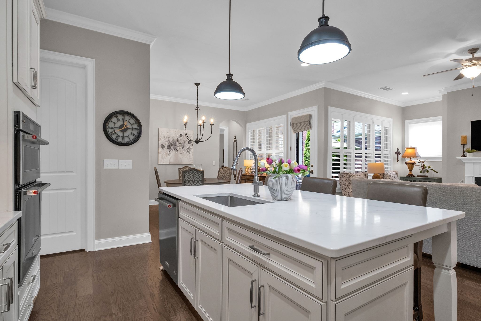 2505 Upper Hollow Road Thompson's Station, TN 37179 - Photo 17 of 52 a large kitchen with a table and chairs
