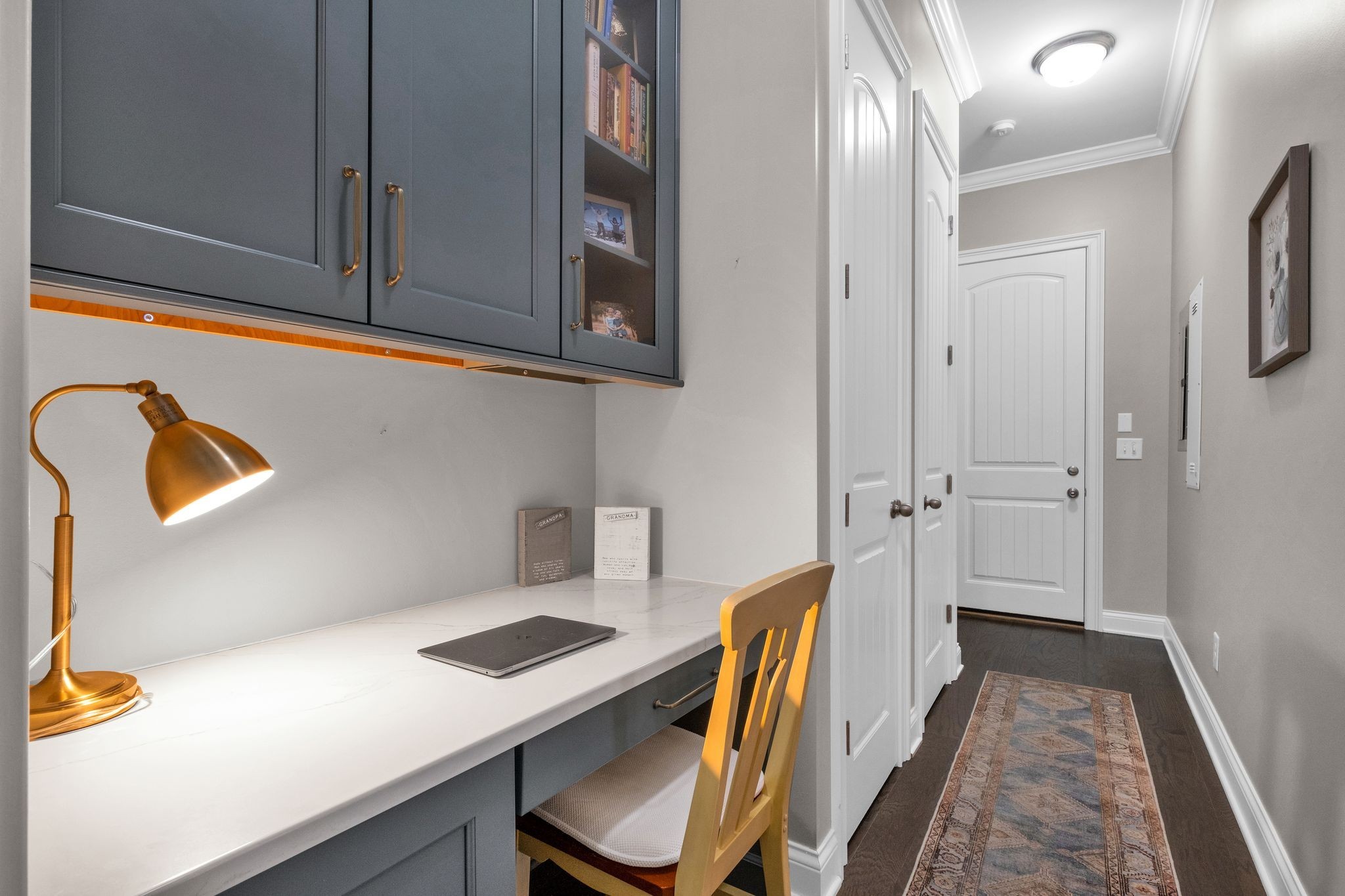 2505 Upper Hollow Road Thompson's Station, TN 37179 - Photo 26 of 52 a view of a bathroom with a sink and a mirror