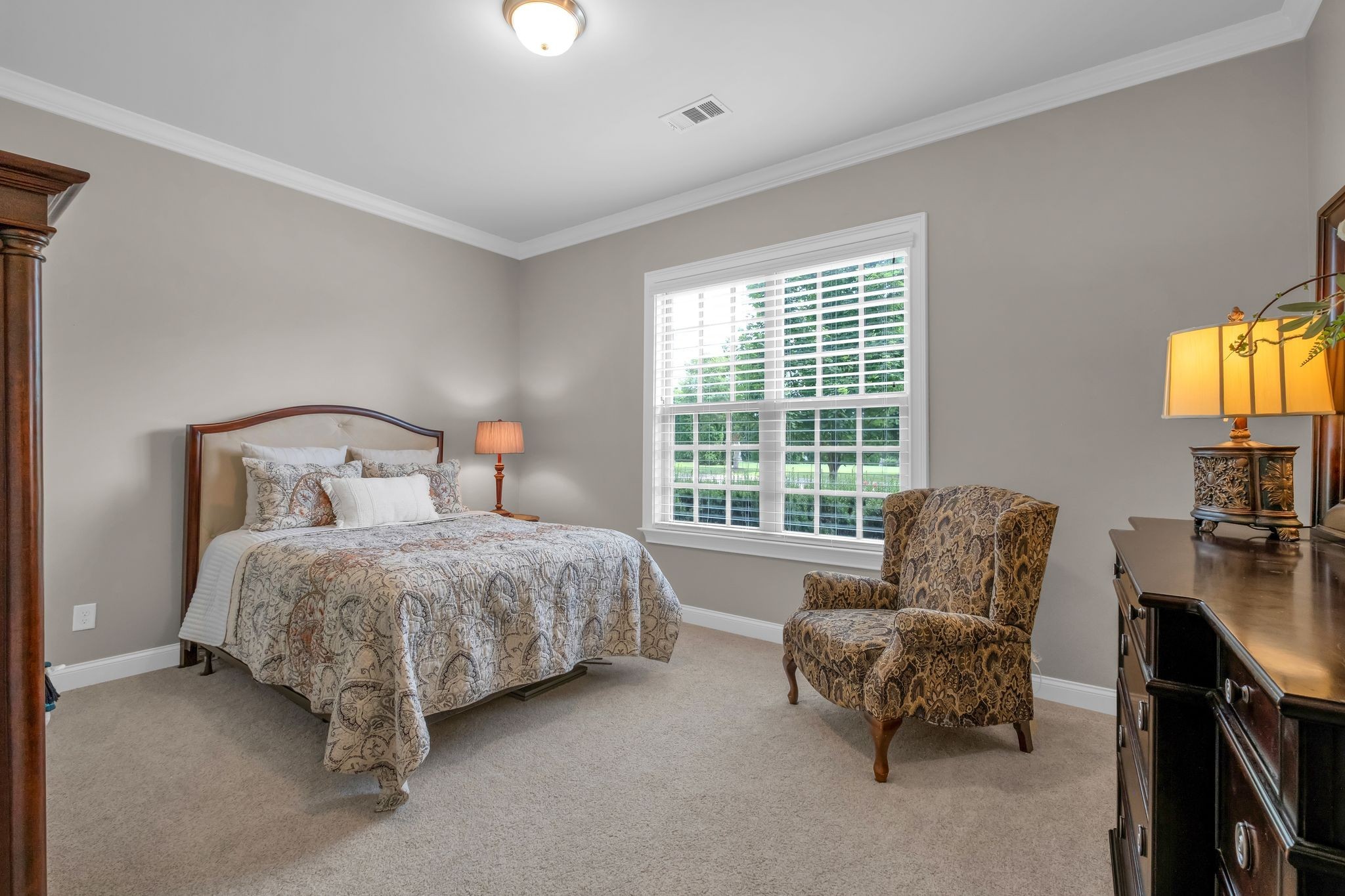 2505 Upper Hollow Road Thompson's Station, TN 37179 - Photo 32 of 52 a bedroom with bed and a window