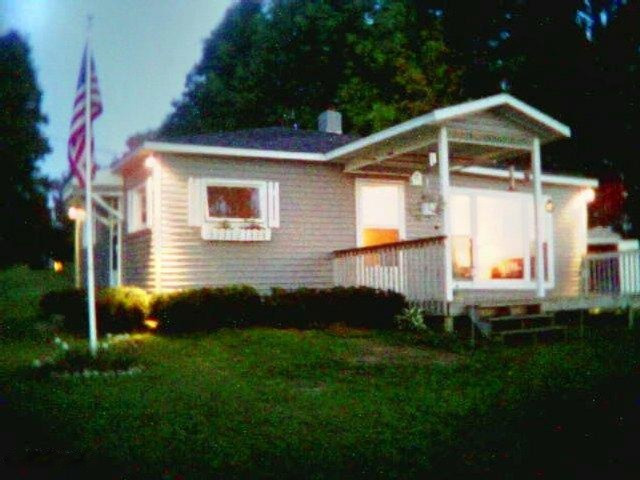 4920 3 Mile Road Blanchard, MI 49310 - Photo 8 of 11 Front ViewNight