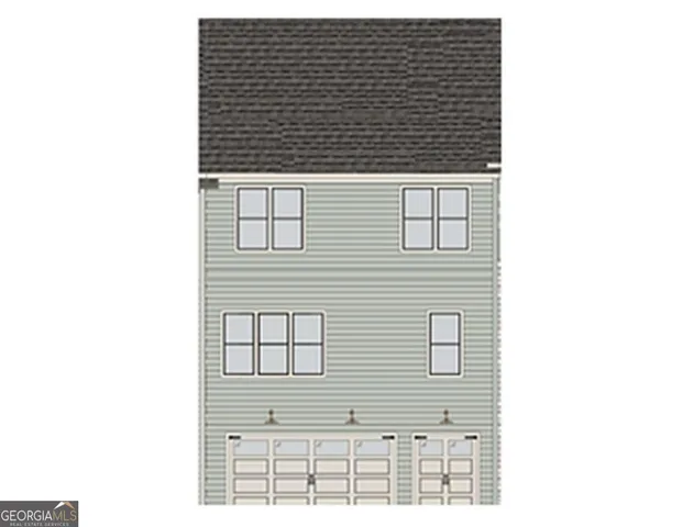 a view of wooden door