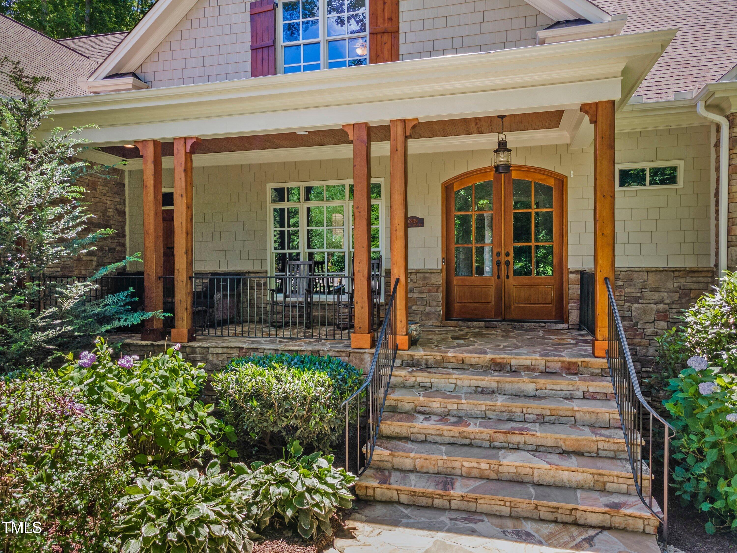 6909 Bartons Bend Way Raleigh, NC 27614 - Photo 48 of 80 You Will Love Spending Time On This Spacious Front Porch With VIews To The Cul Du Sac