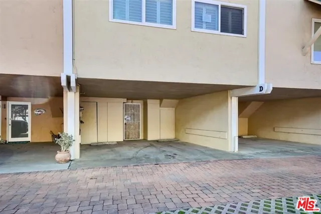 a view of a building stairs