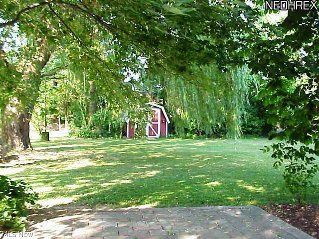 9037 Root Road North Ridgeville, OH 44039 - Photo 14 of 18 View from patio of parklike setting where long term seller has enjoyed many a family outing.