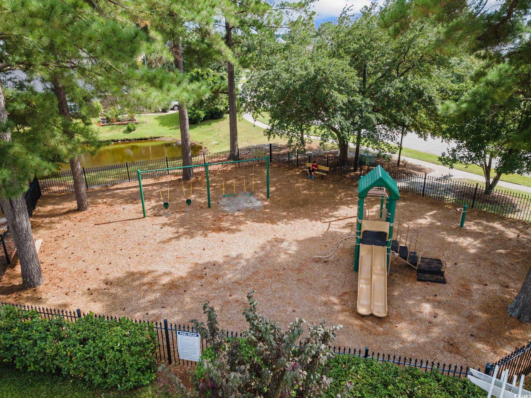 629 Slash Pine Court Myrtle Beach, SC 29579 - Photo 39 of 40 Community jungle gym with a water view