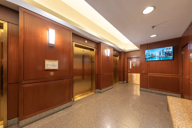 a view of hallway with stairs