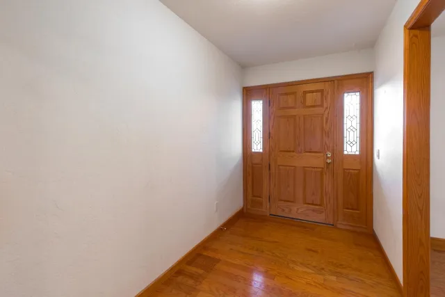 a view of empty room