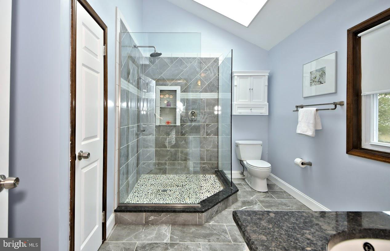 700 Park Road Lansdale, PA 19446 - Photo 60 of 101 Stylish Pebble Floor Glass Shower