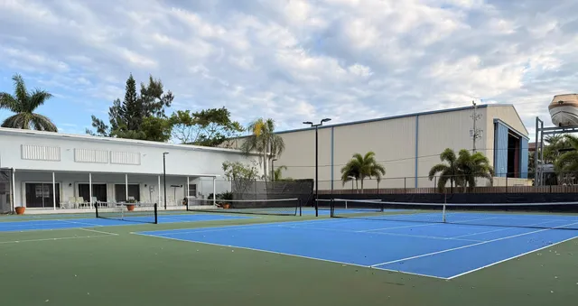 a view of a basket ball ground