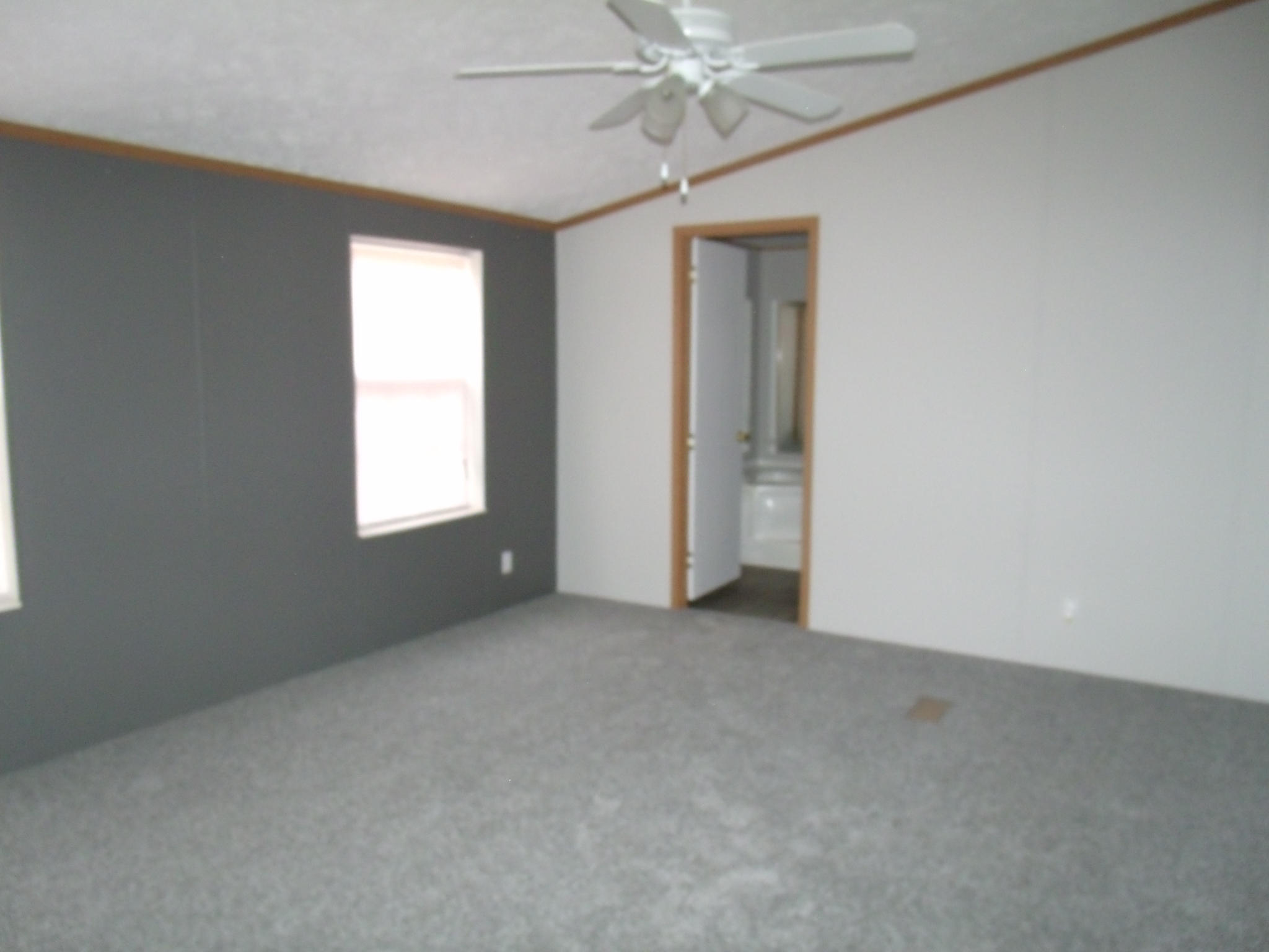 384 Kelly Mill Road Stuart, VA 24171 - Photo 13 of 15 an empty room with windows and fan