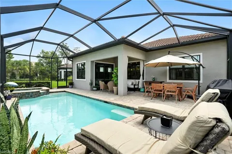 a view of outdoor space yard swimming pool and patio