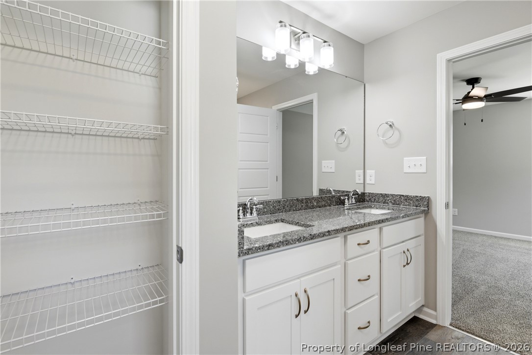 2629 Dumbarton Road Fayetteville, NC 28306 - Photo 32 of 48 Master Bath Linen Closet