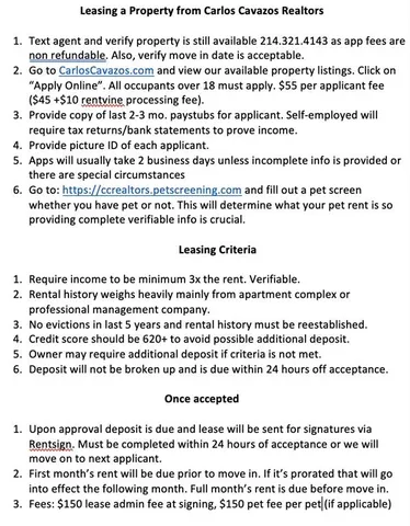 $1,000 | 4610 Victor Street, Unit 5, Dallas, TX 75246