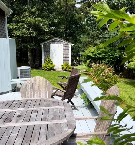 a view of deck with patio