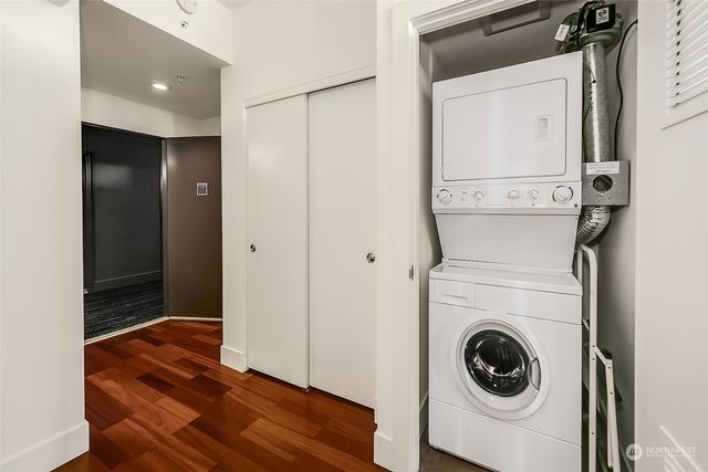 a city view with tall buildings