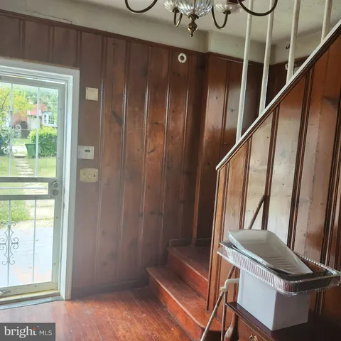 a view of an entryway