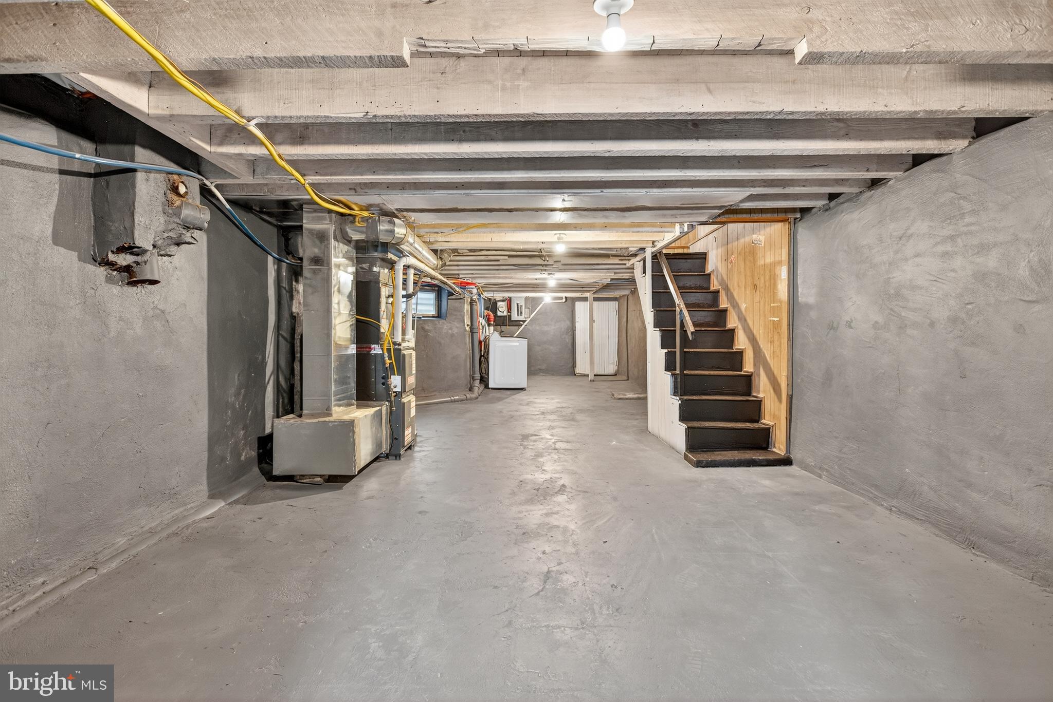 6351 Reedland Street Philadelphia, PA 19142 - Photo 26 of 30 a view of water heater room with stairs