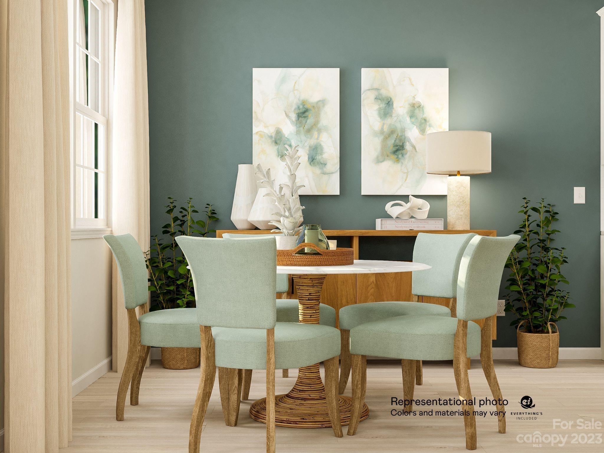 5836 Soft Shell Drive, Unit 286 Lancaster, SC 29720 - Photo 4 of 20 a view of a dining room with furniture window and outside view