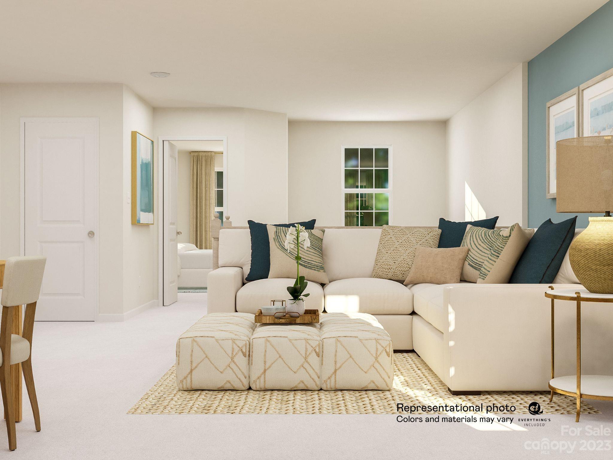 5836 Soft Shell Drive, Unit 286 Lancaster, SC 29720 - Photo 6 of 20 a living room with furniture and a large window