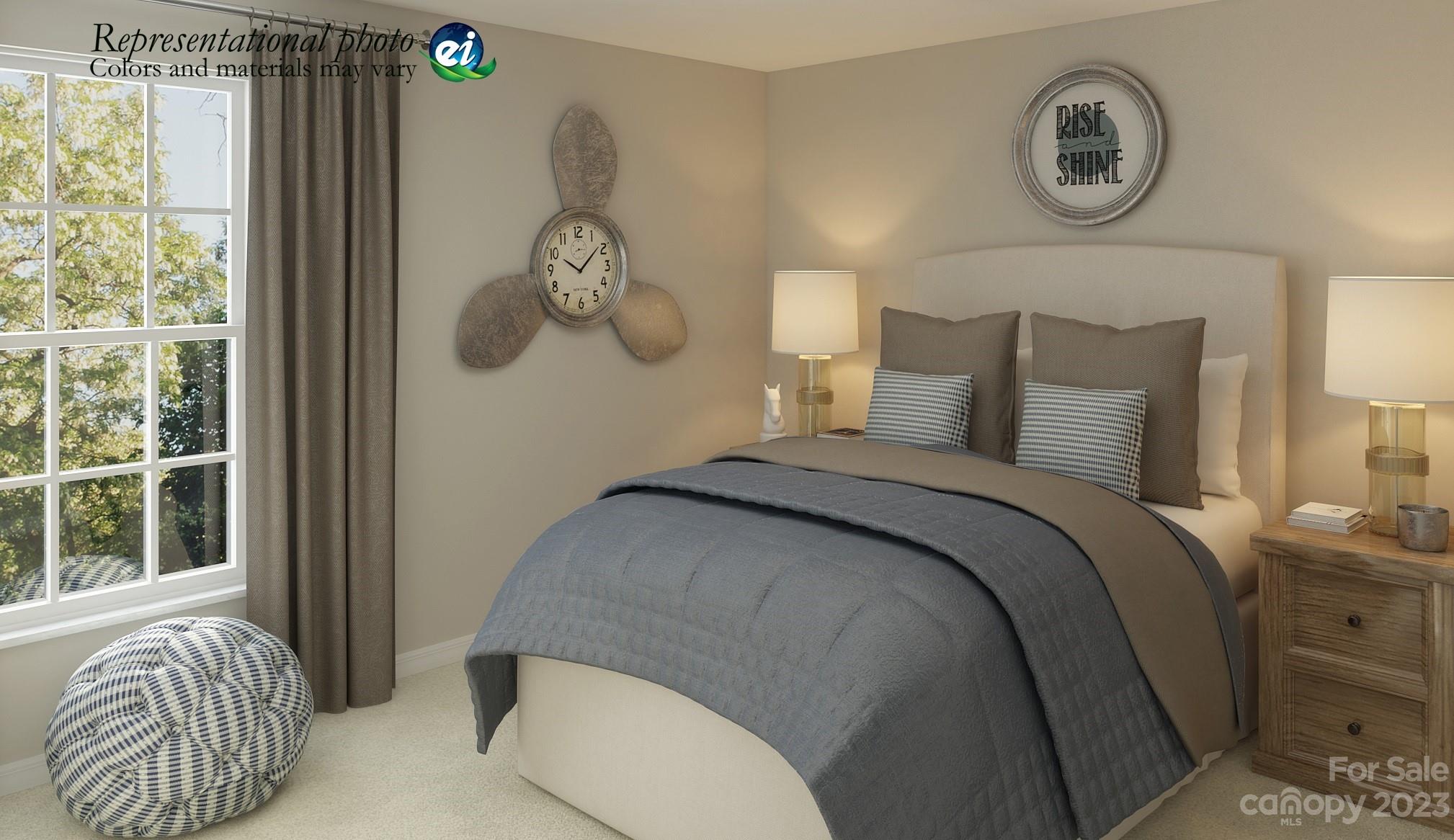 5836 Soft Shell Drive, Unit 286 Lancaster, SC 29720 - Photo 10 of 20 a bedroom with a bed and a window