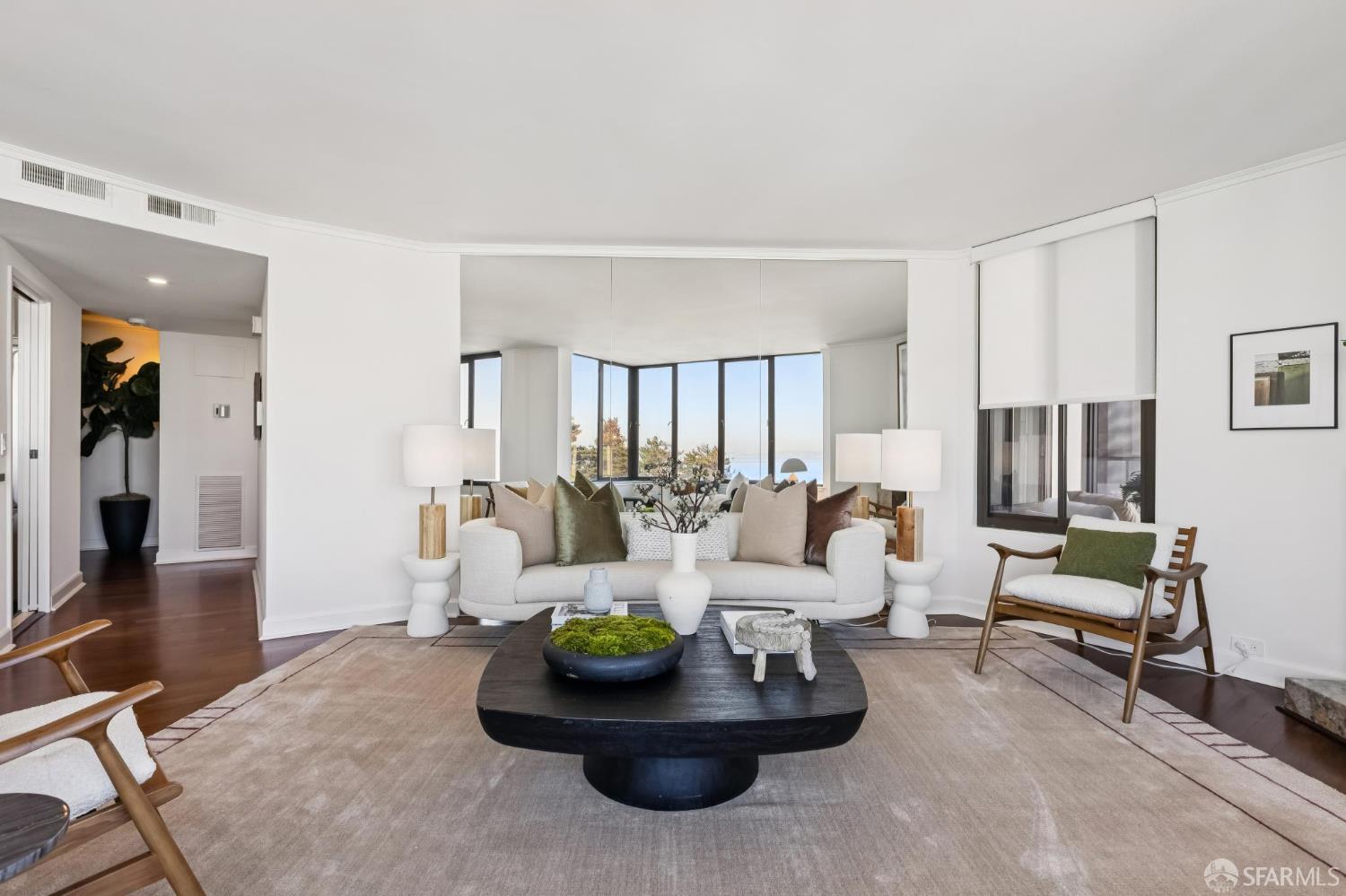 150 Lombard Street, Unit 807 San Francisco, CA 94111 - Photo 13 of 68 a living room with furniture and a potted plant