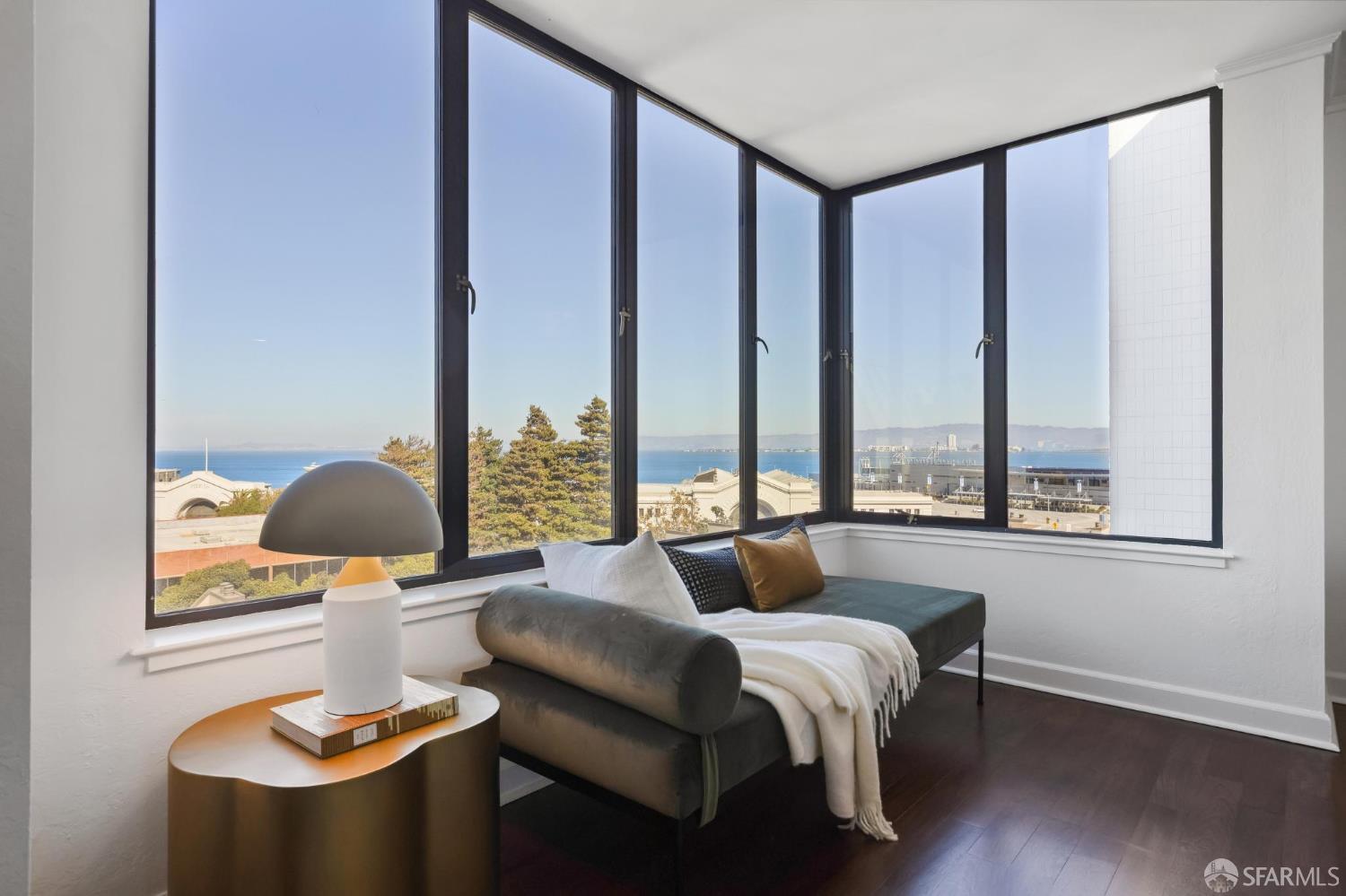 150 Lombard Street, Unit 807 San Francisco, CA 94111 - Photo 20 of 68 a living room with furniture and large window
