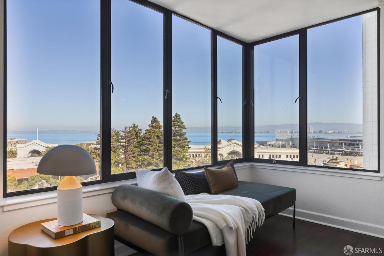 150 Lombard Street, Unit 807 San Francisco, CA 94111 - Photo 21 of 68 a living room with furniture and a large window