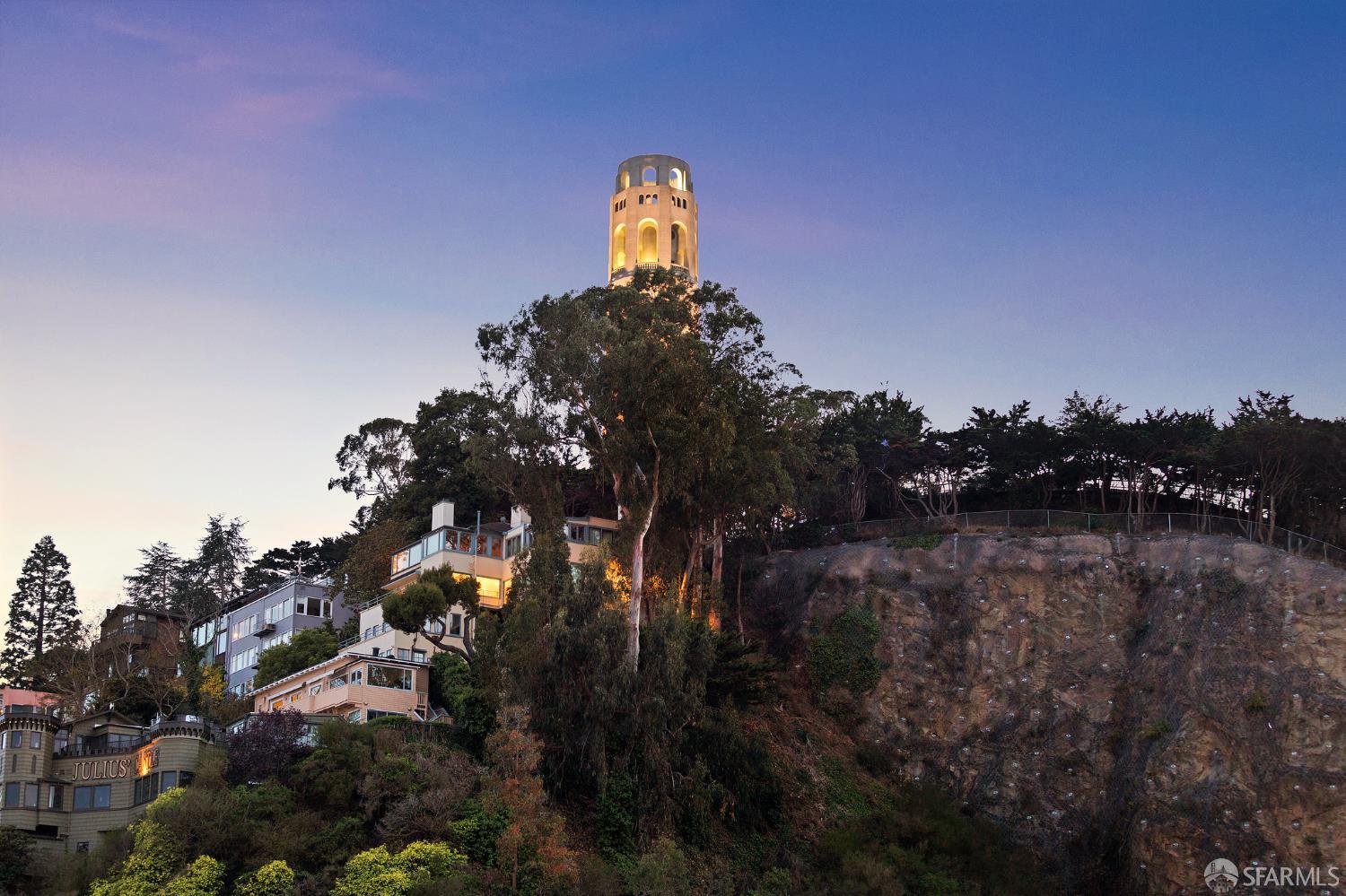 150 Lombard Street, Unit 807 San Francisco, CA 94111 - Photo 66 of 68 a view of a sunset