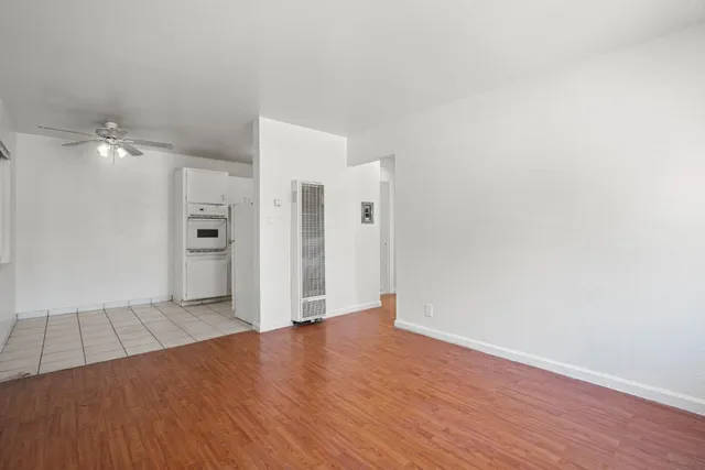 wooden floor in an empty room