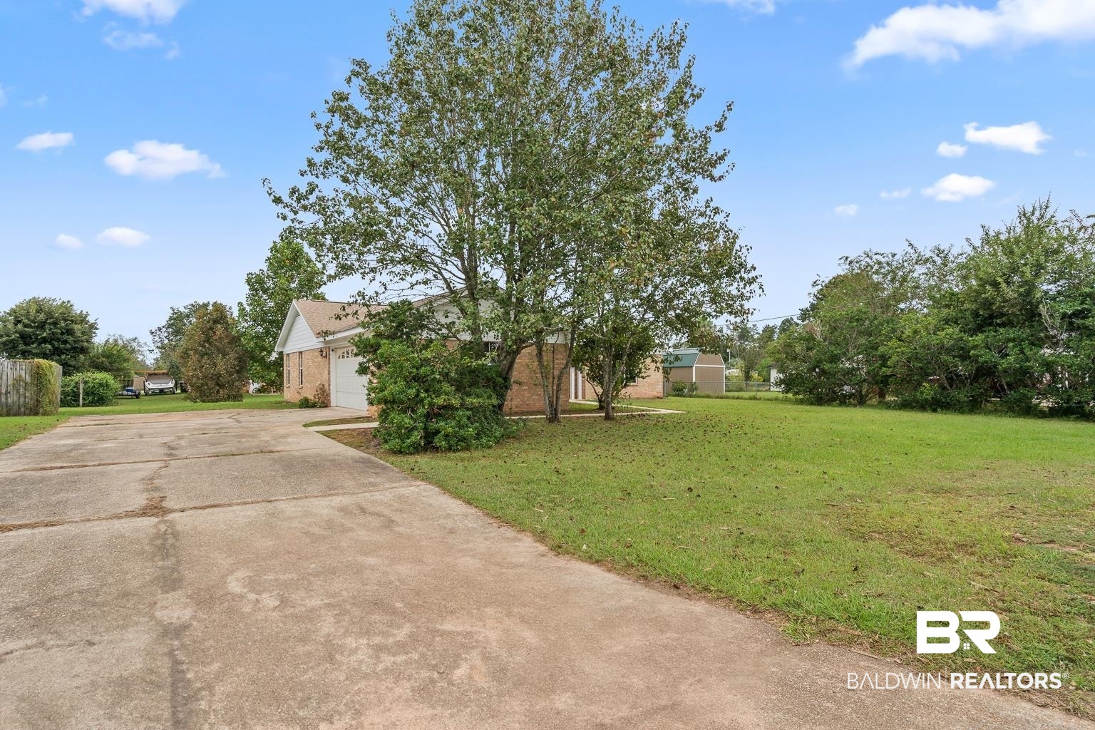 16418 Avent Lane Foley, AL 36535 - Photo 3 of 30 View of yard with a garage