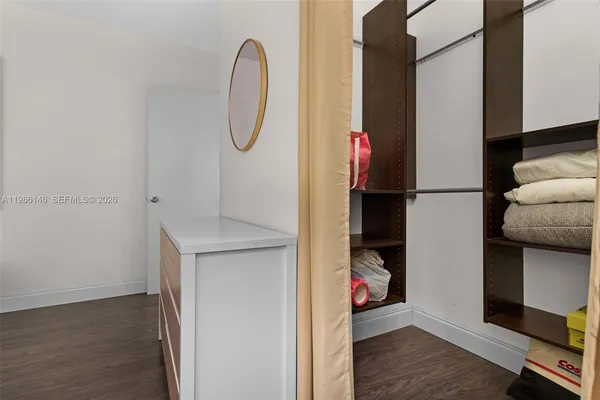 a view of cabinets and couch