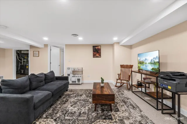 a view of wooden floor in an empty room