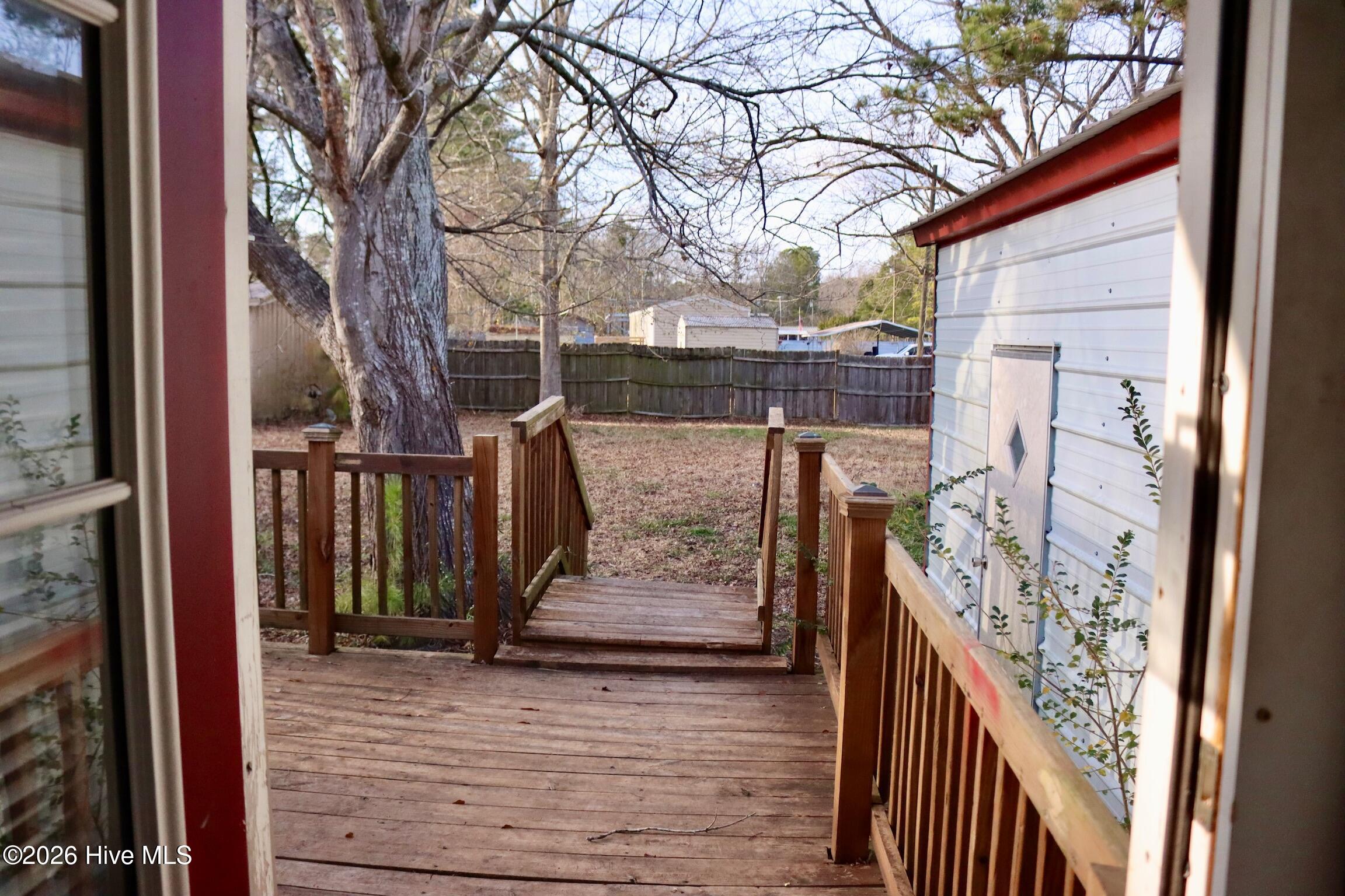 2078 Blue Creek Road Jacksonville, NC 28540 - Photo 40 of 48 Back Deck
