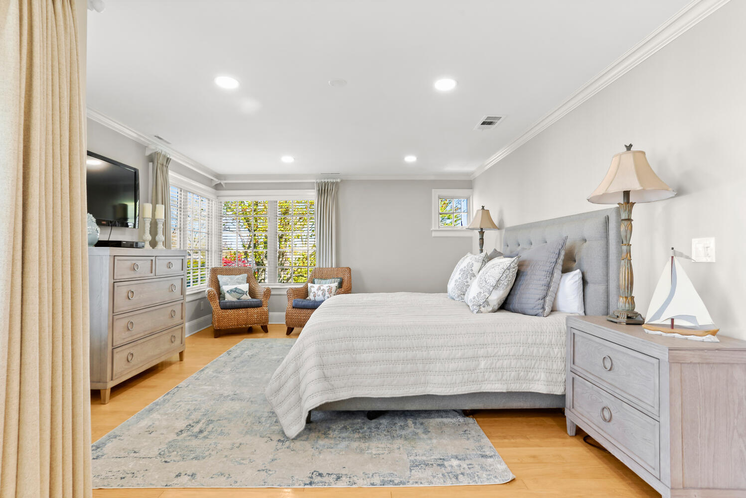 42 Pine Point Road Rowayton, CT 06853 - Photo 13 of 32 a bedroom with a bed and furniture
