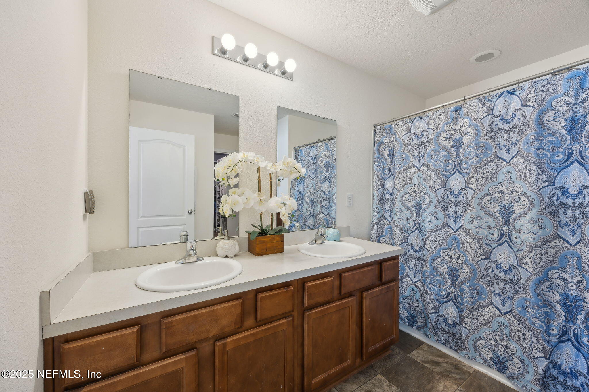 3356 Canyon Falls Drive Green Cove Springs, FL 32043 - Photo 19 of 66 a bathroom with a sink and a mirror