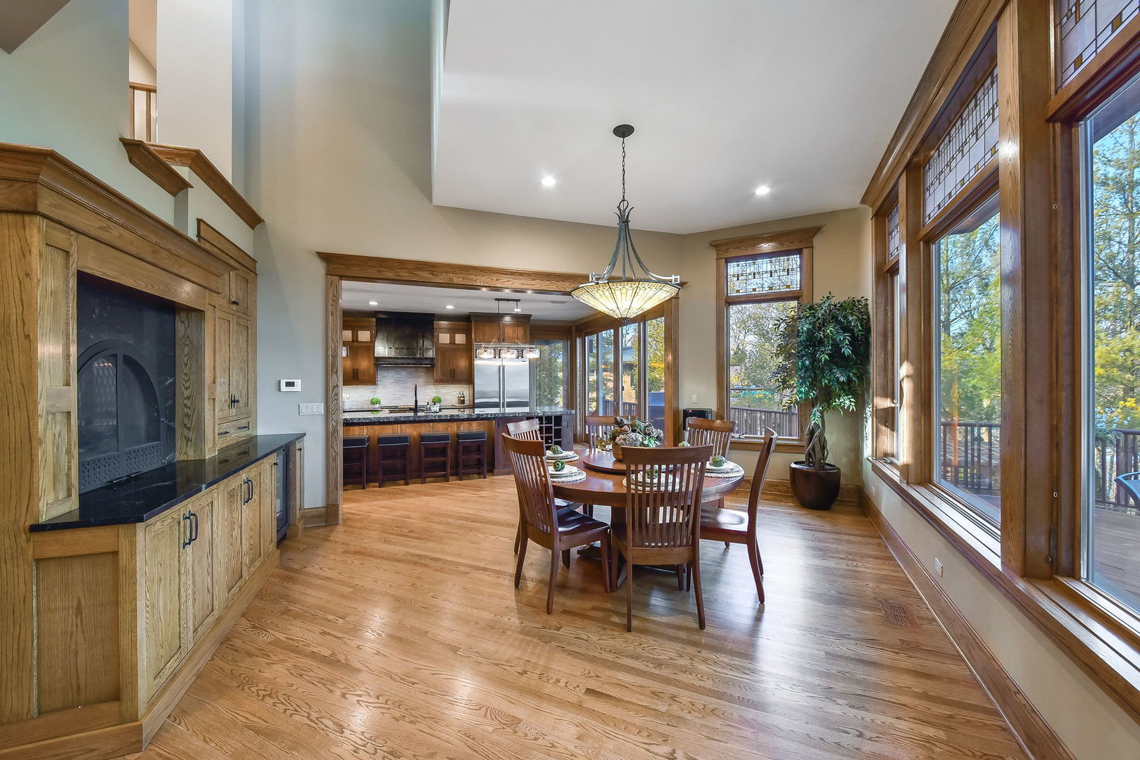 31 6n705 Il Rte Street St. Charles, IL 60175 - Photo 11 of 61 a view of a dining room with furniture window and wooden floor