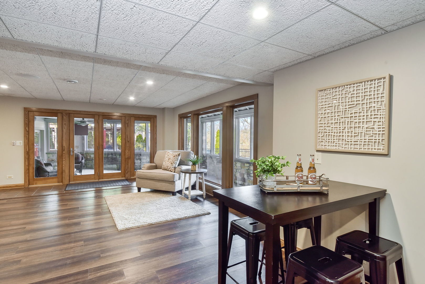 31 6n705 Il Rte Street St. Charles, IL 60175 - Photo 41 of 61 a living room with furniture and wooden floor