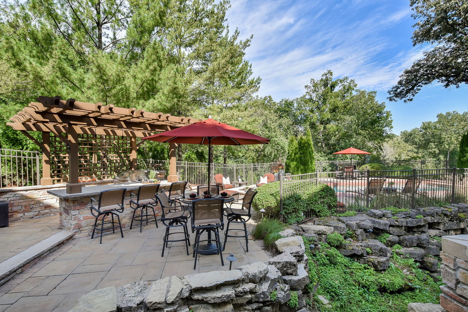 31 6n705 Il Rte Street St. Charles, IL 60175 - Photo 54 of 61 a patio with tables and chairs