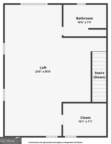 a view of backyard of house