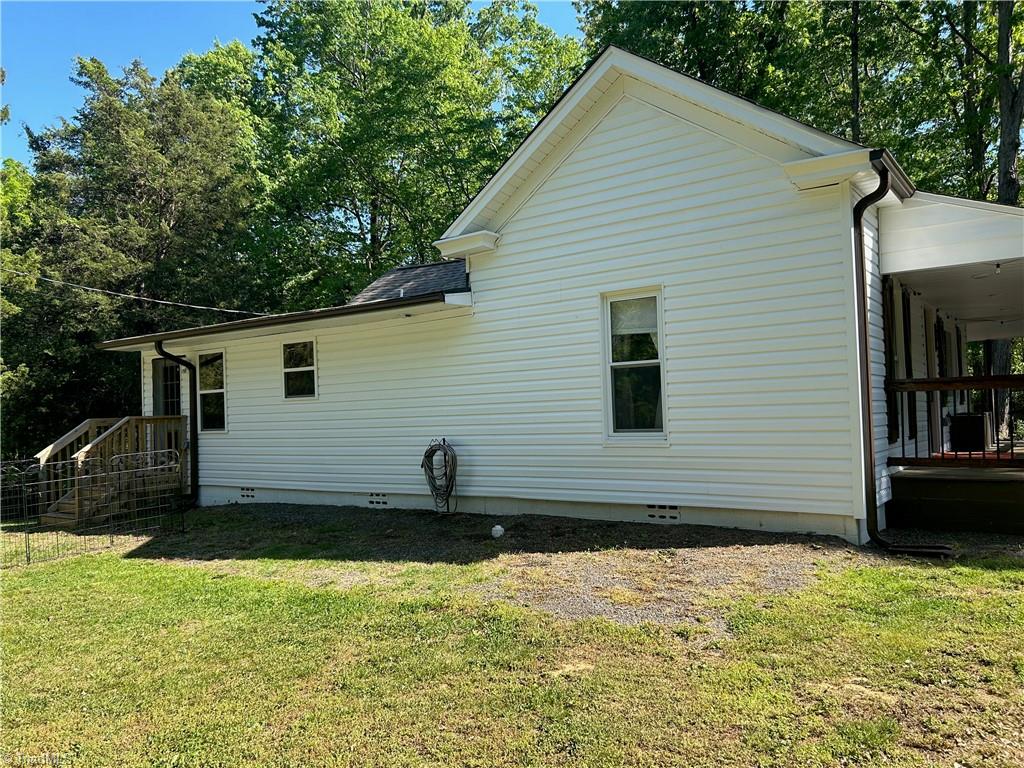 4016 High Rock Road Gibsonville, NC 27249 - Photo 27 of 41 Side view of house showing side entrance