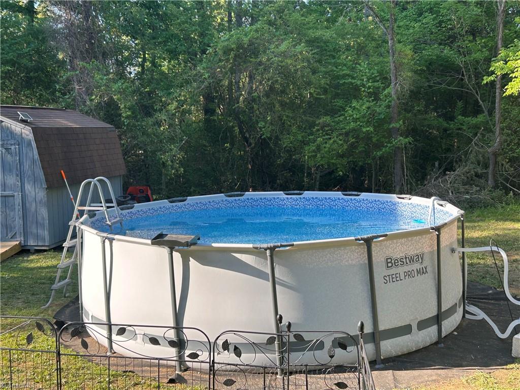4016 High Rock Road Gibsonville, NC 27249 - Photo 28 of 41 Low maintenance 4' pool remains