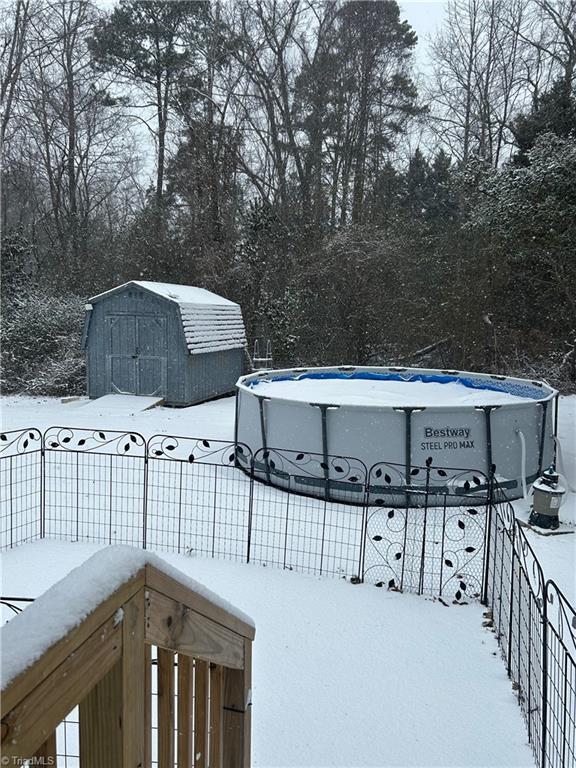 4016 High Rock Road Gibsonville, NC 27249 - Photo 41 of 41 Snowy pool