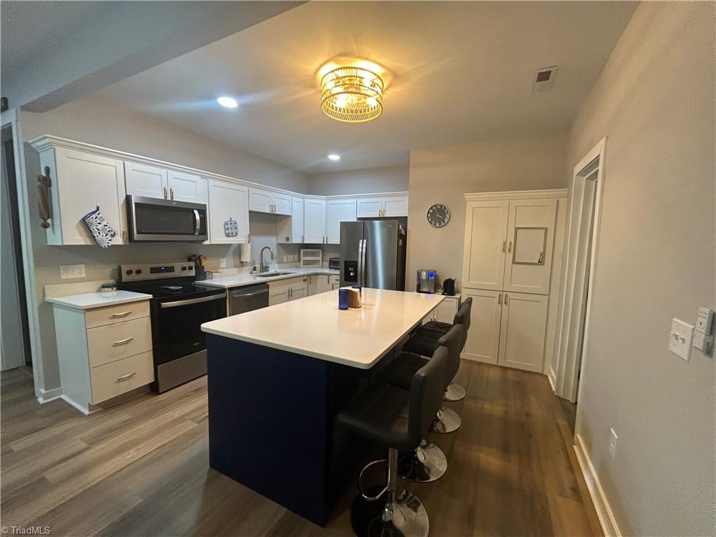 4016 High Rock Road Gibsonville, NC 27249 - Photo 6 of 41 Kitchen with huge custom island